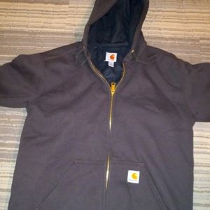 Carharrt rain defender zipper hoodie